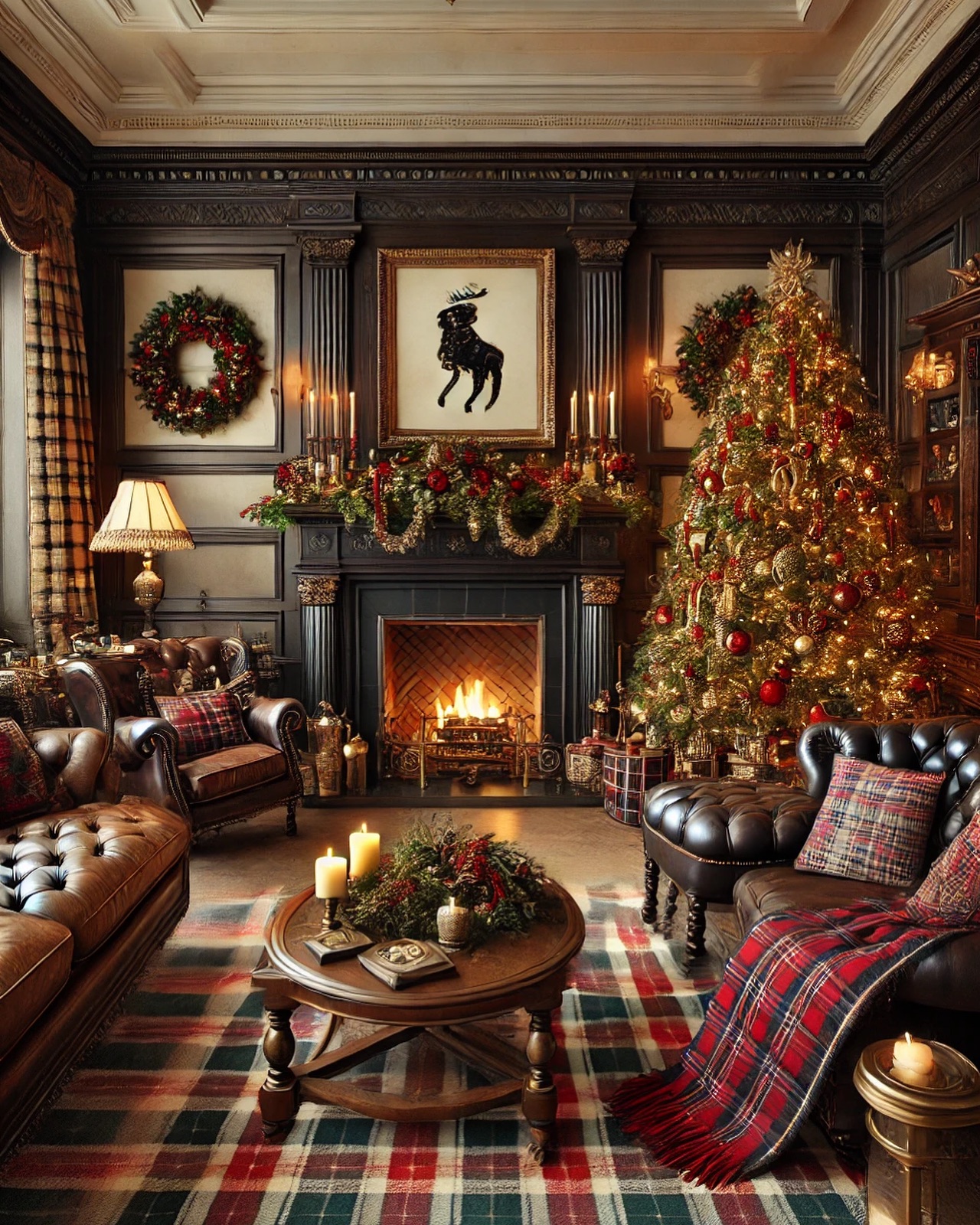 christmas dining room decor