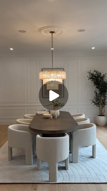 modern dining room decor