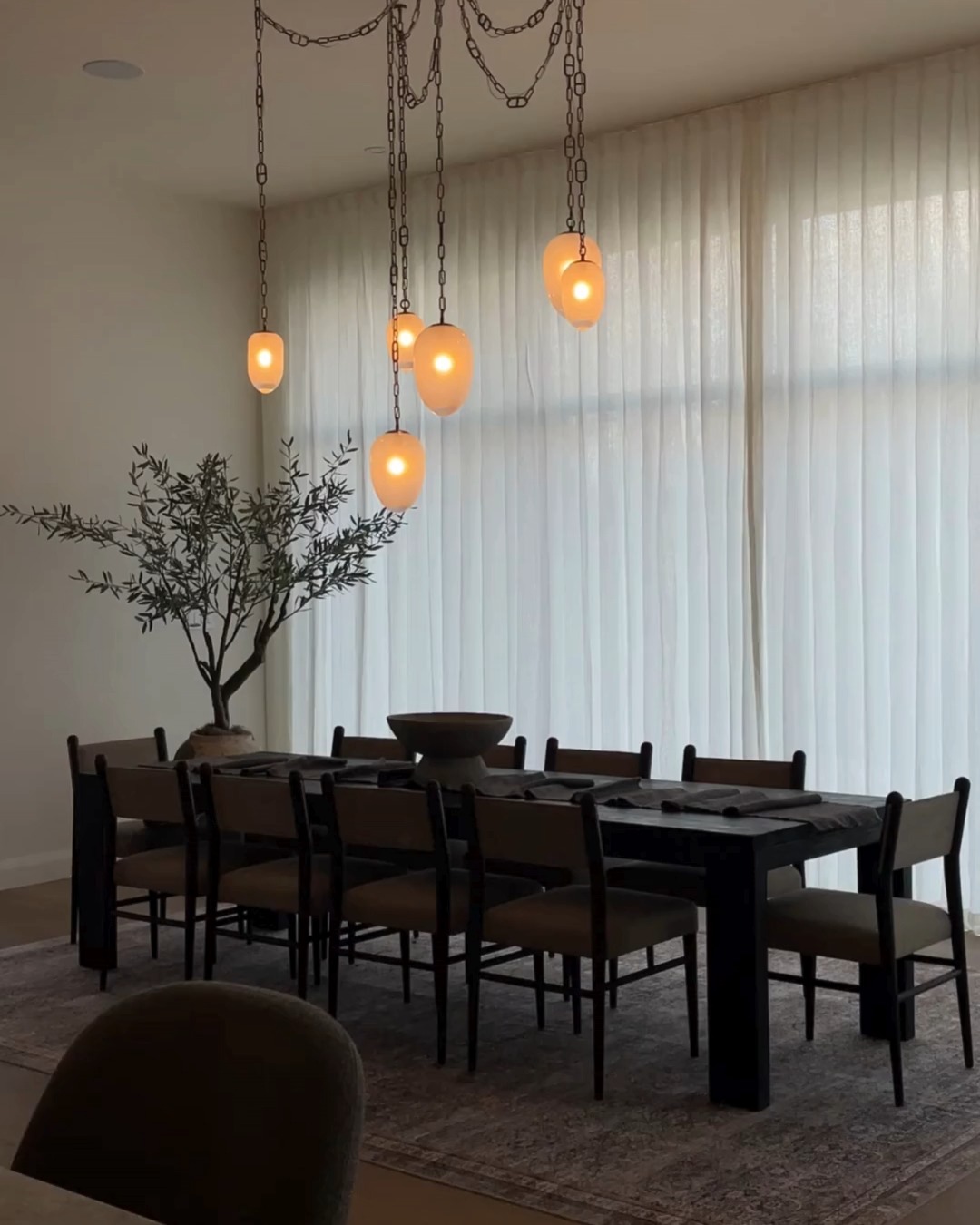 contemporary dining room