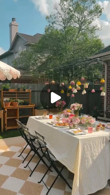 garden party decor