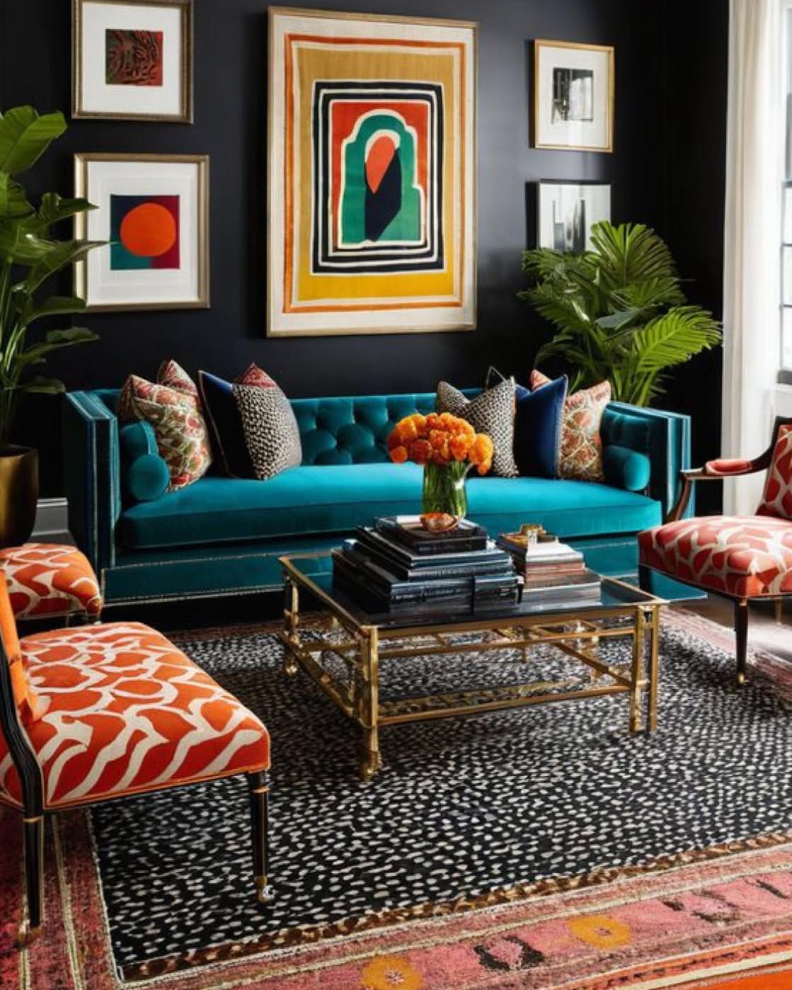 eclectic dining room decor