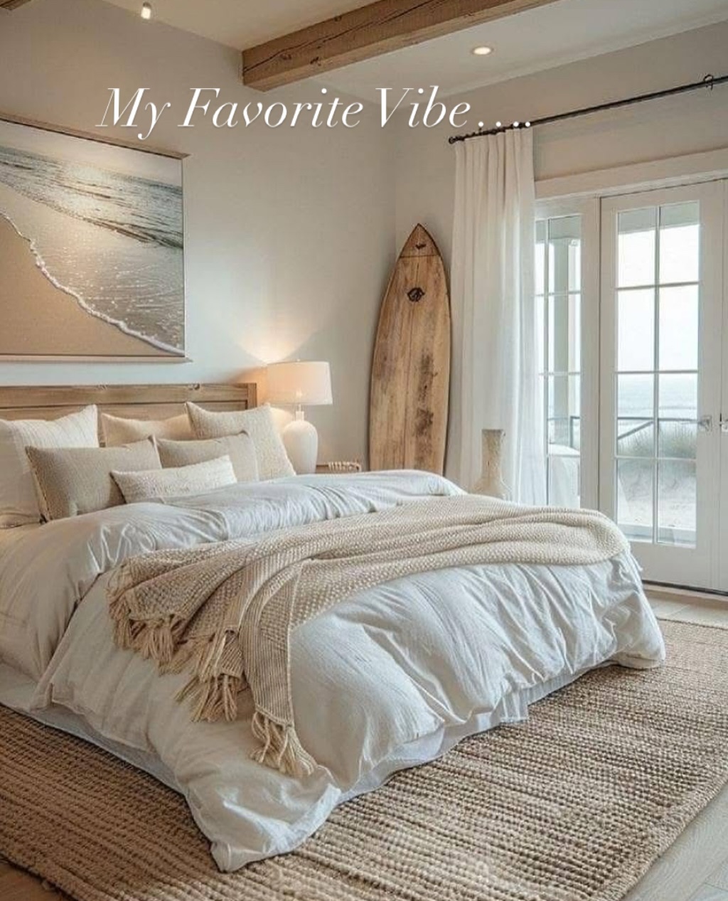 beachy apartment decor