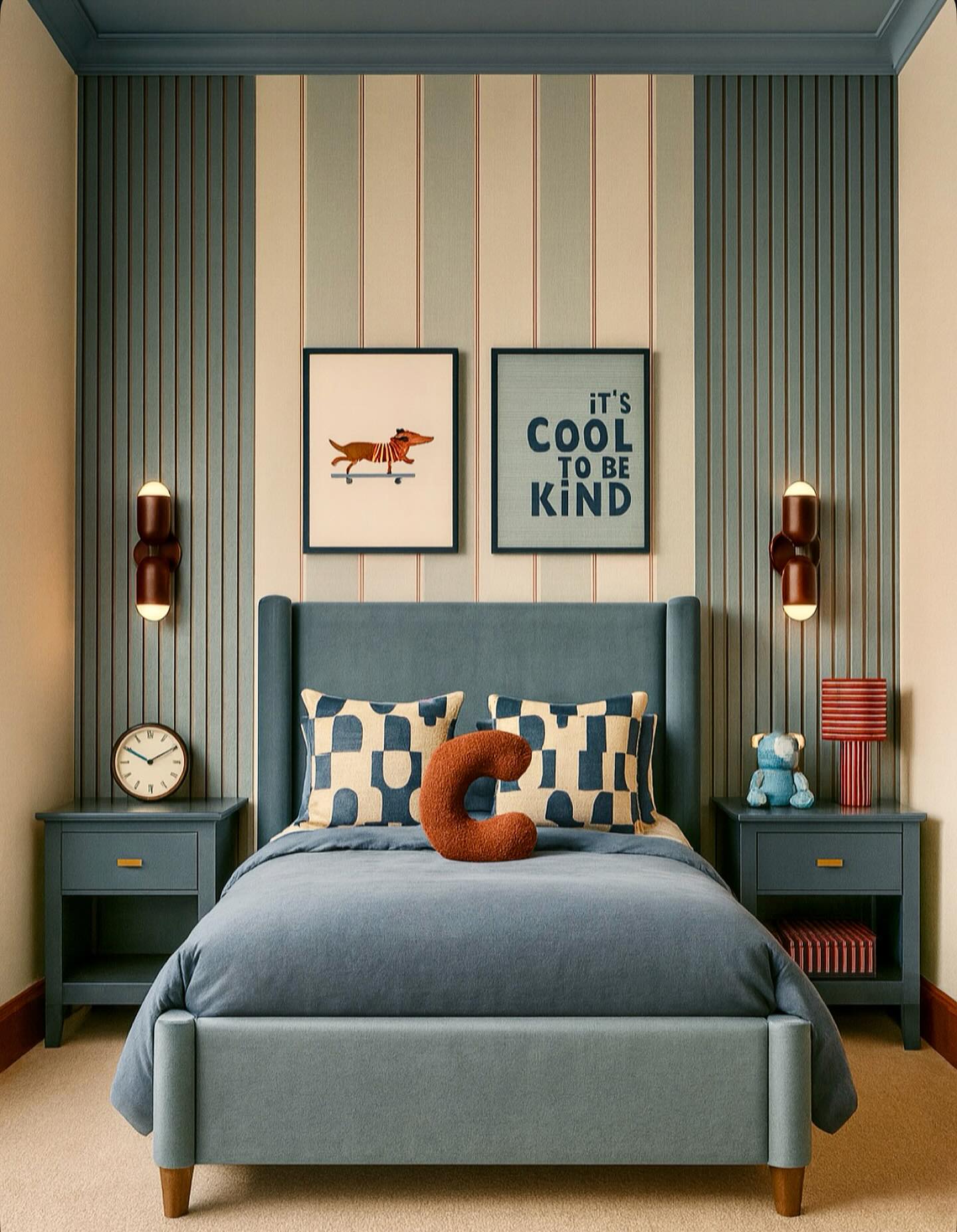 minimalist kids room