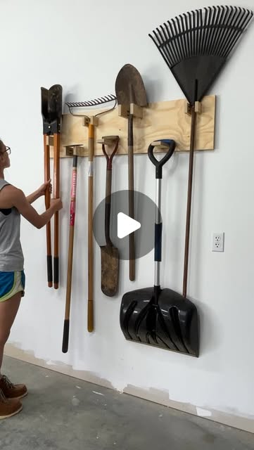 garden tool storage
