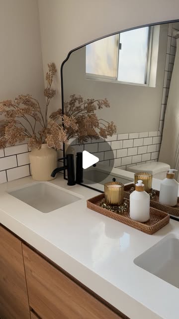 15 Stunning Bathroom Counter Decor Ideas (With Photos) To Upgrade Your Vanity Now 5 bathroom counter decor