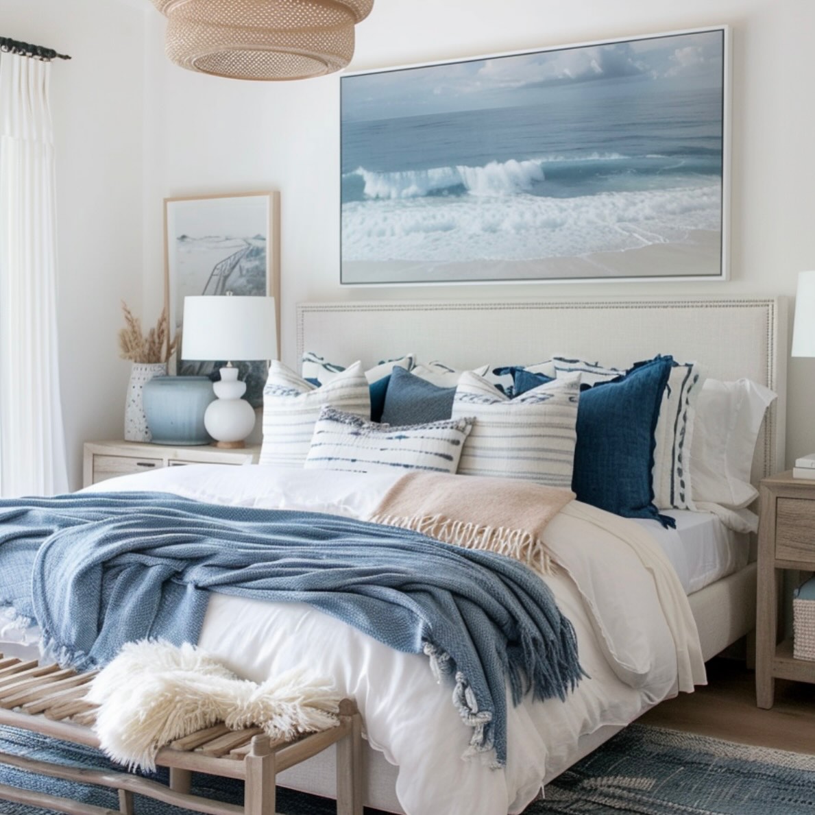 coastal bedroom decor