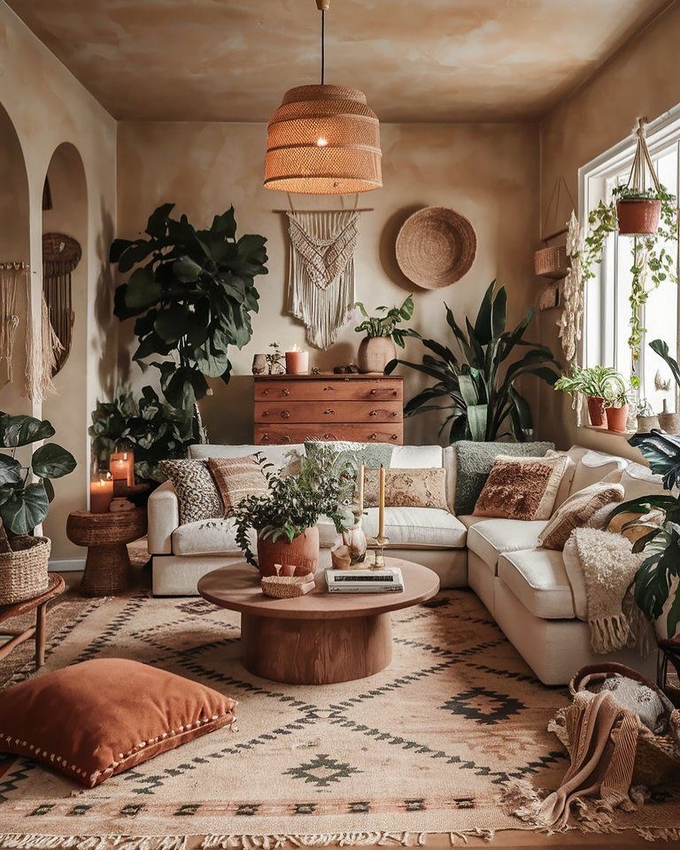 boho apartment decor