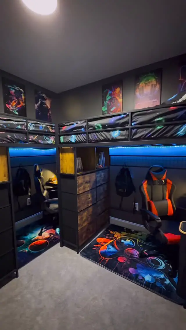 space themed kids room
