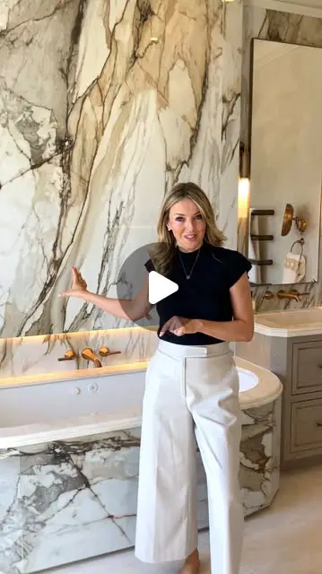 marble bathroom decor