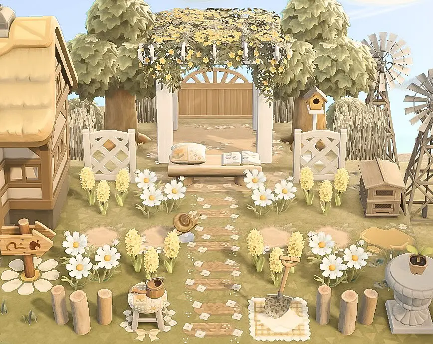 cozy garden corner