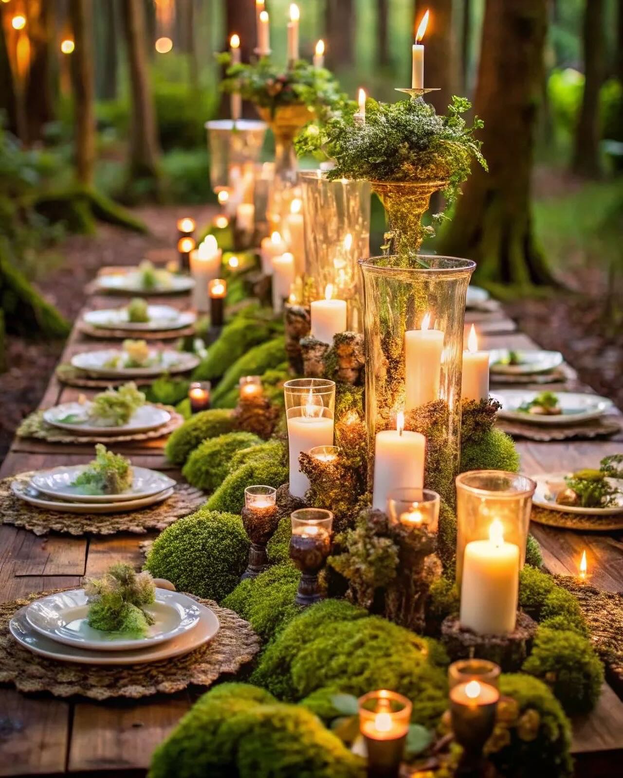 thanksgiving dining room table