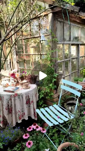 shabby chic garden