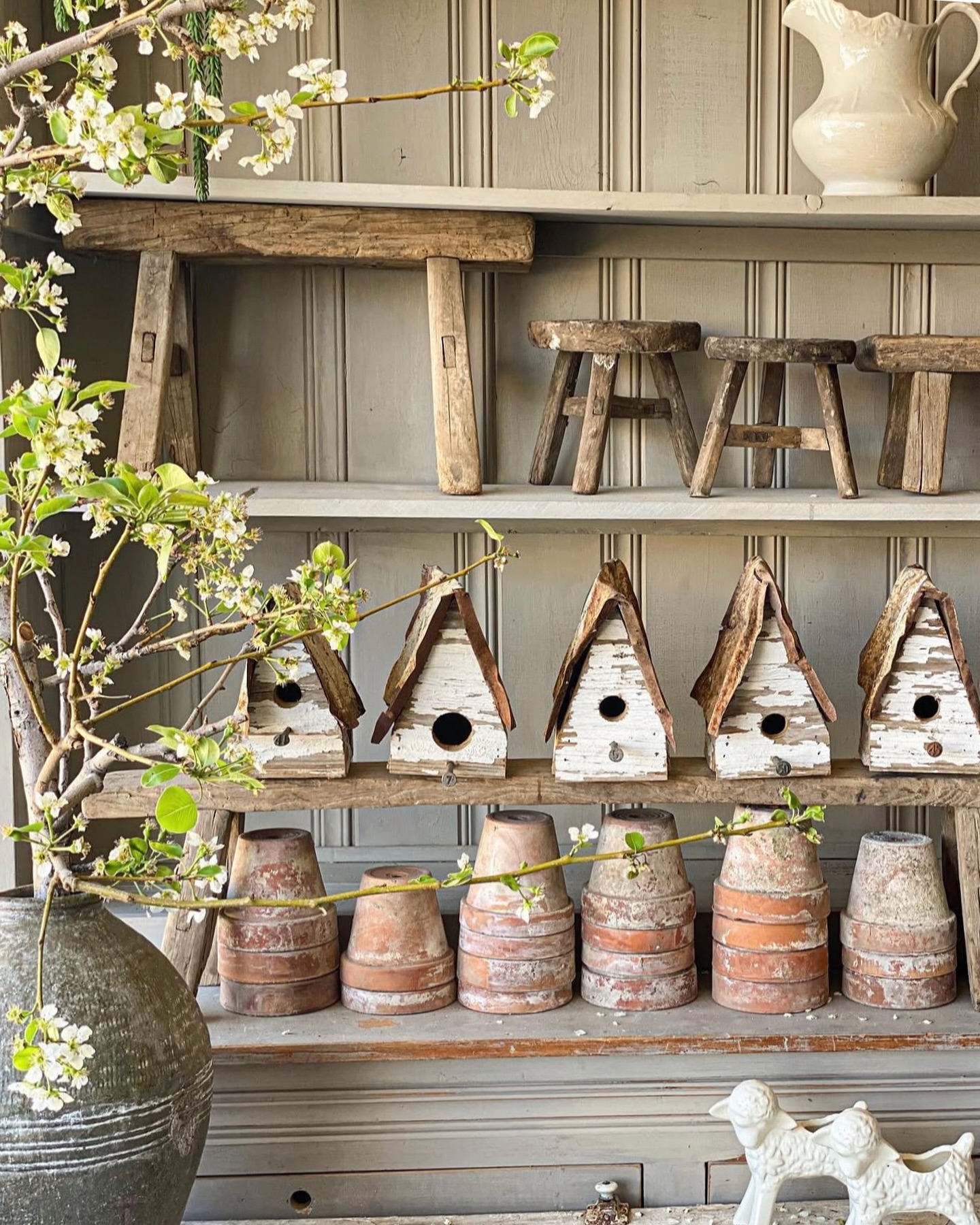 vintage garden decor