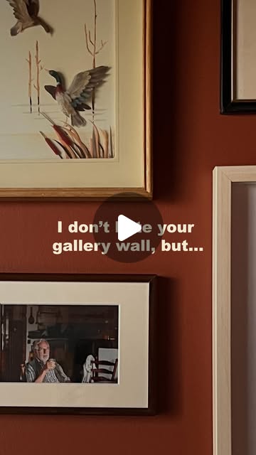 bathroom gallery wall