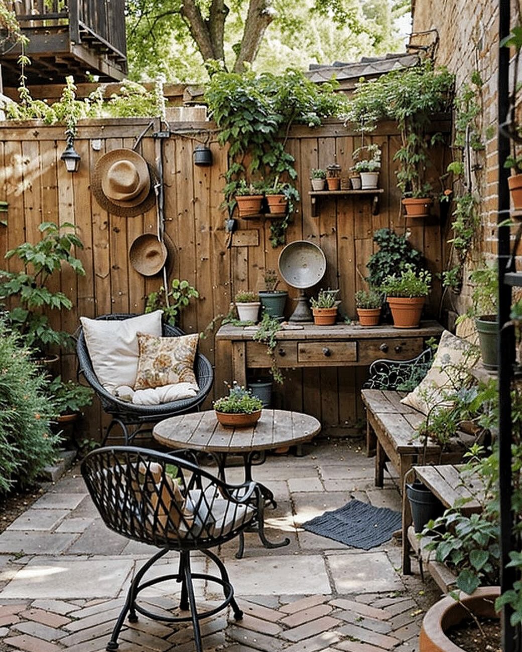 vintage garden decor