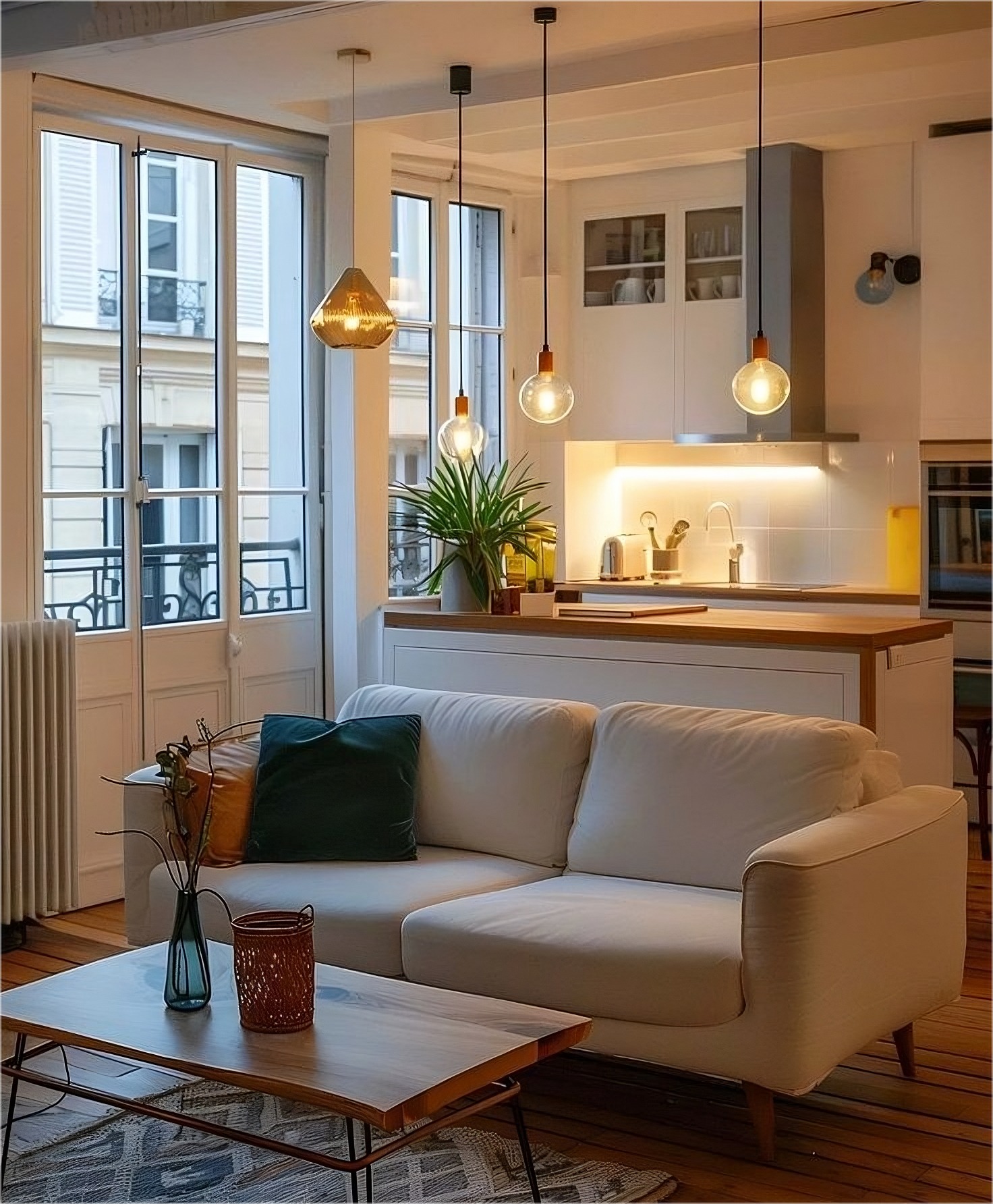 small apartment living room