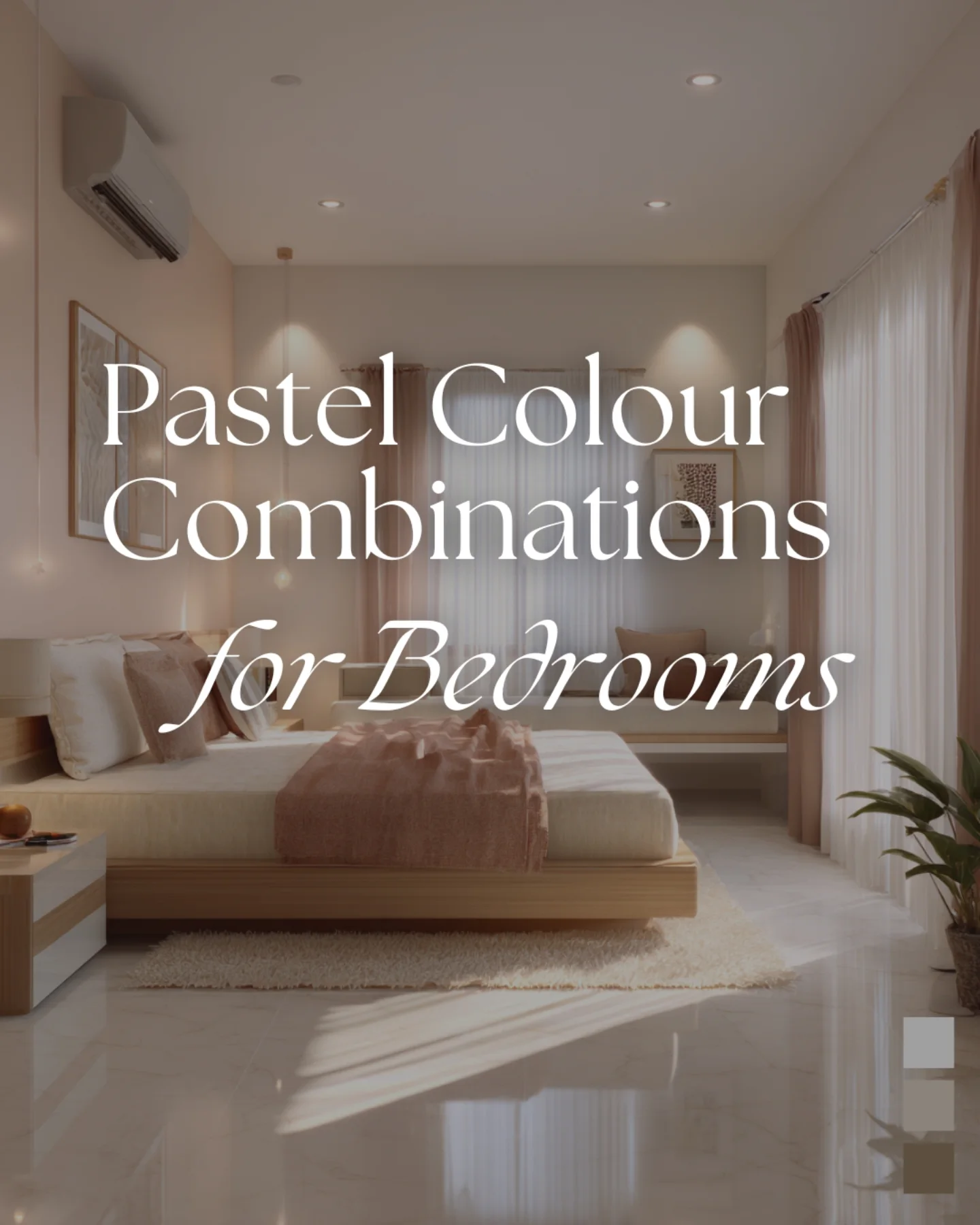 pastel bedroom decor