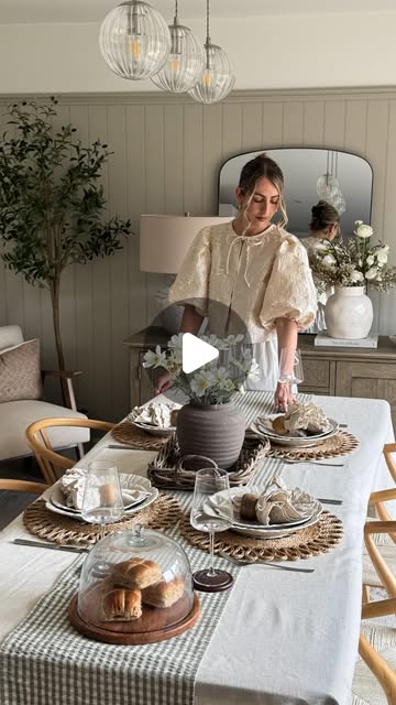 dining room table setting ideas