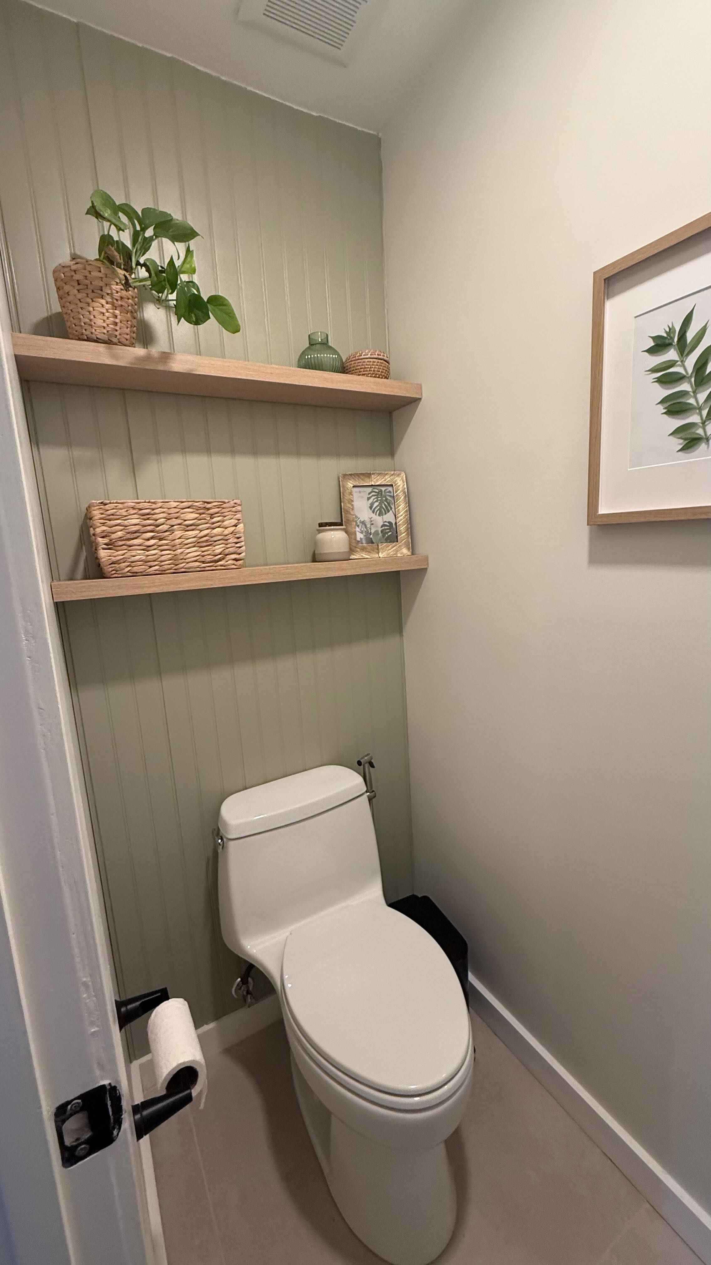 over the toilet decor