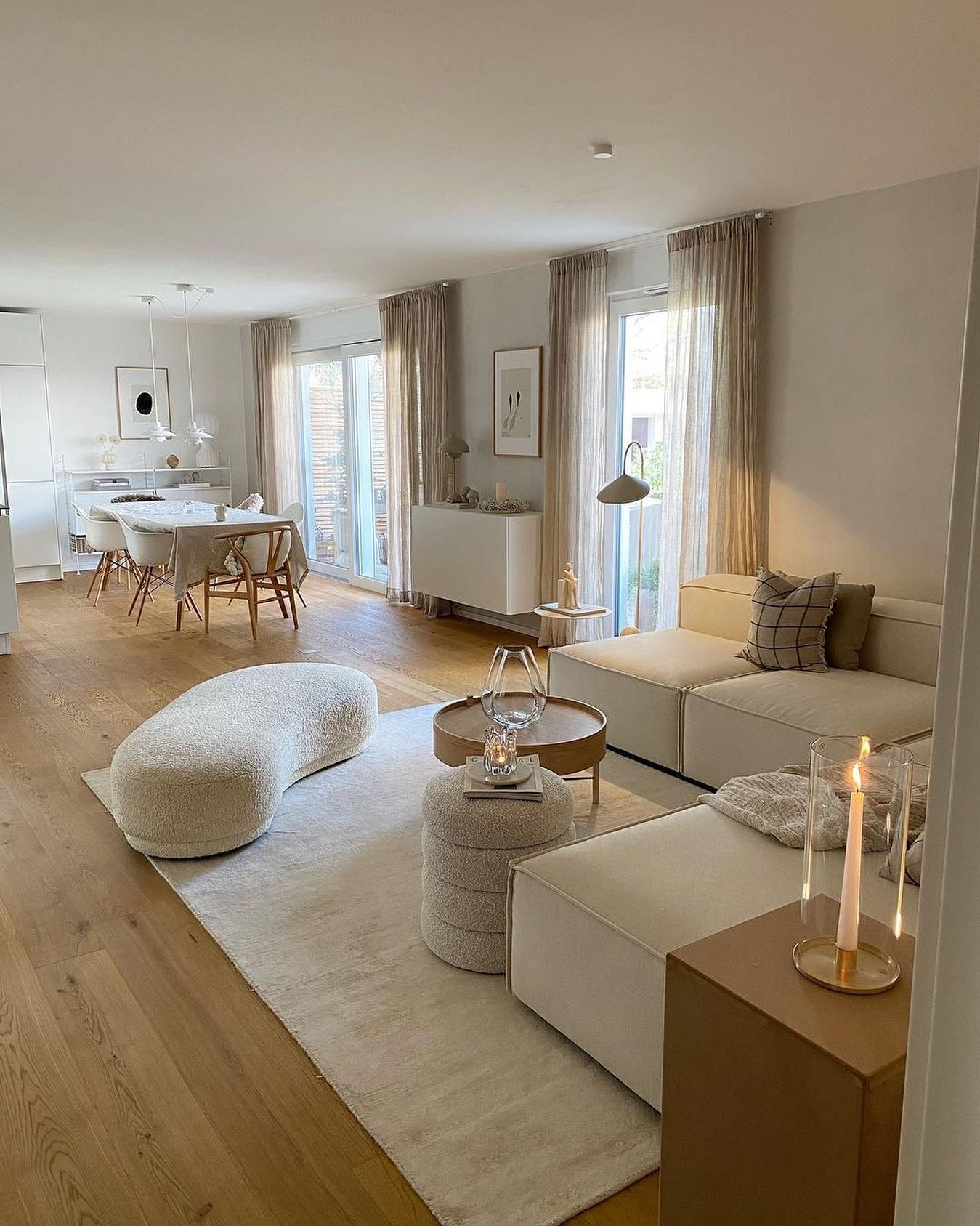 dining room and living room combo