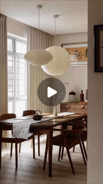 japanese inspired dining room