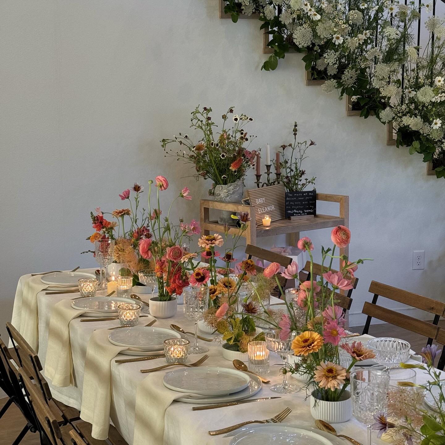 summer dining room decor