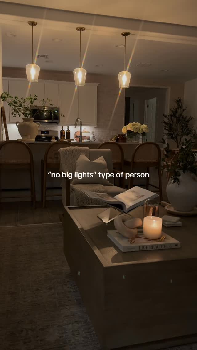 cozy lighting apartment