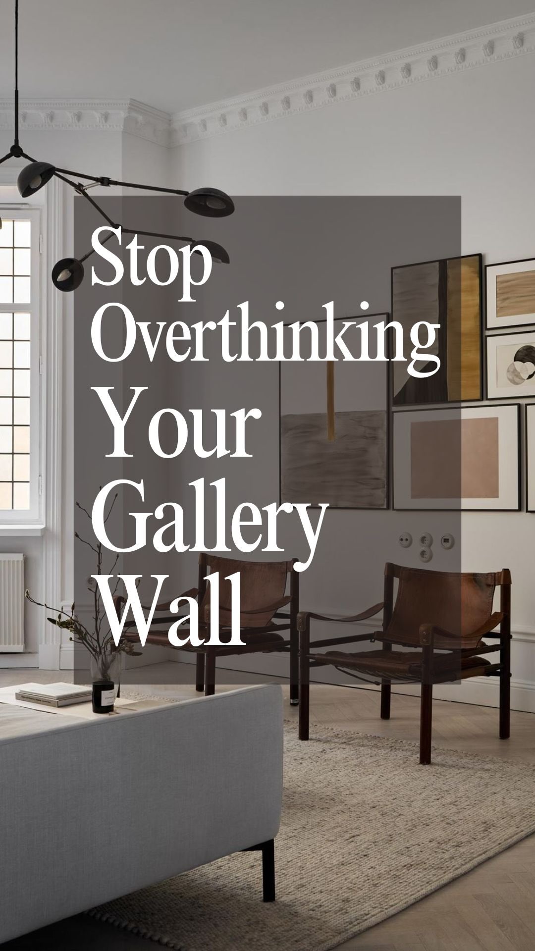 gallery wall apartment