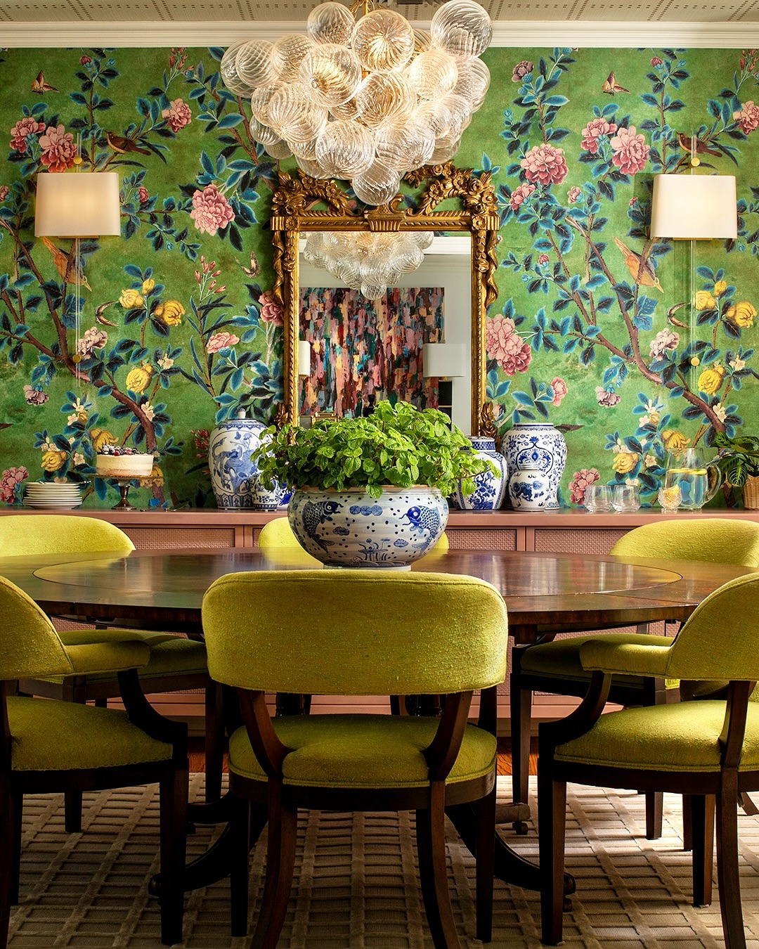 seasonal dining room decor