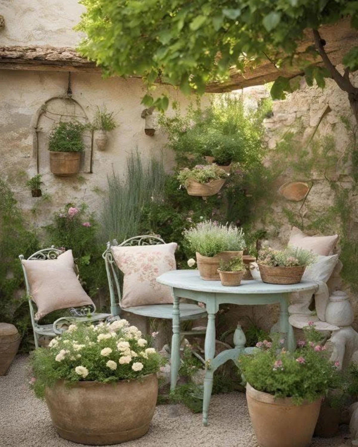 vintage garden decor