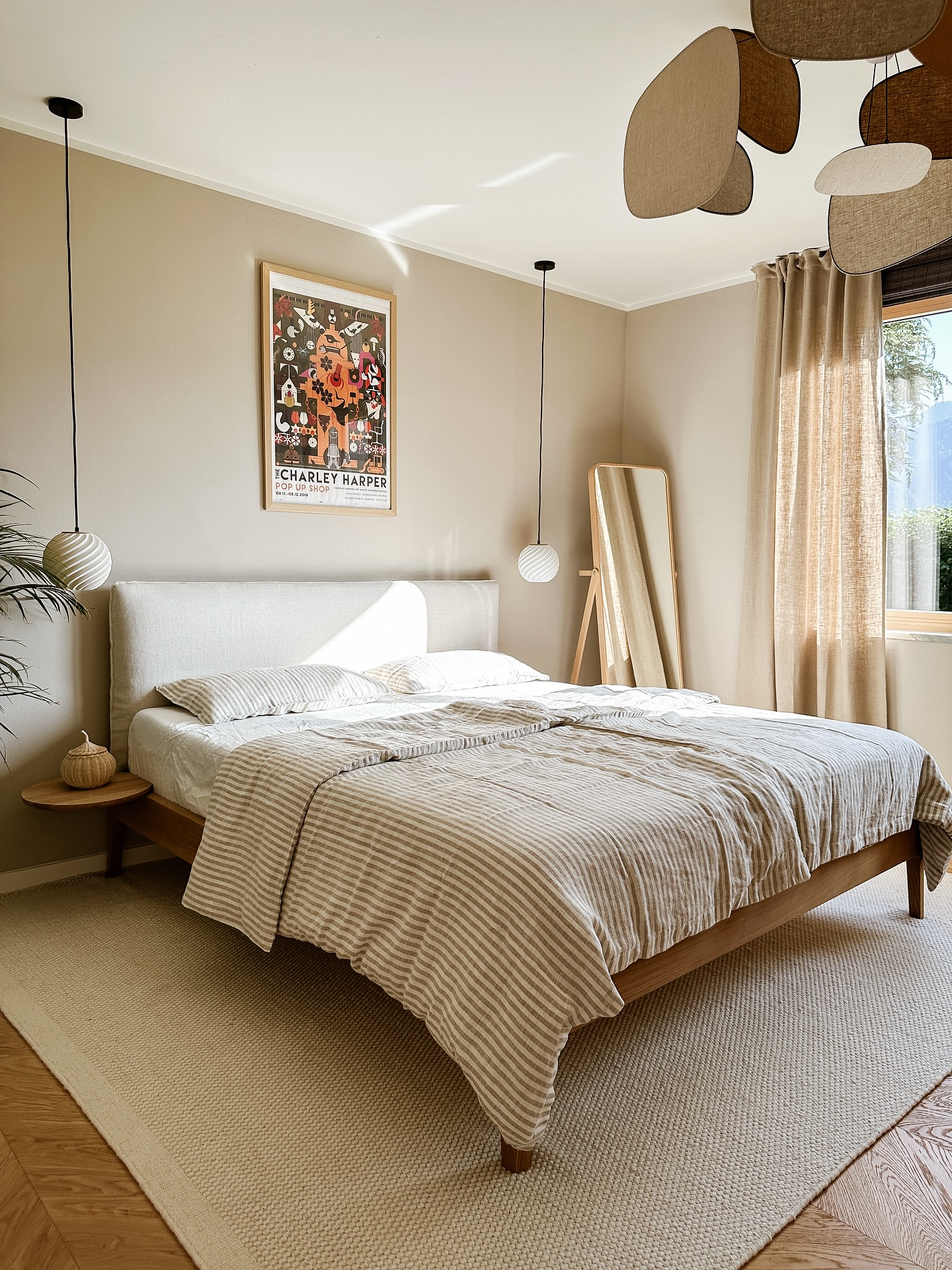 scandinavian cozy bedroom