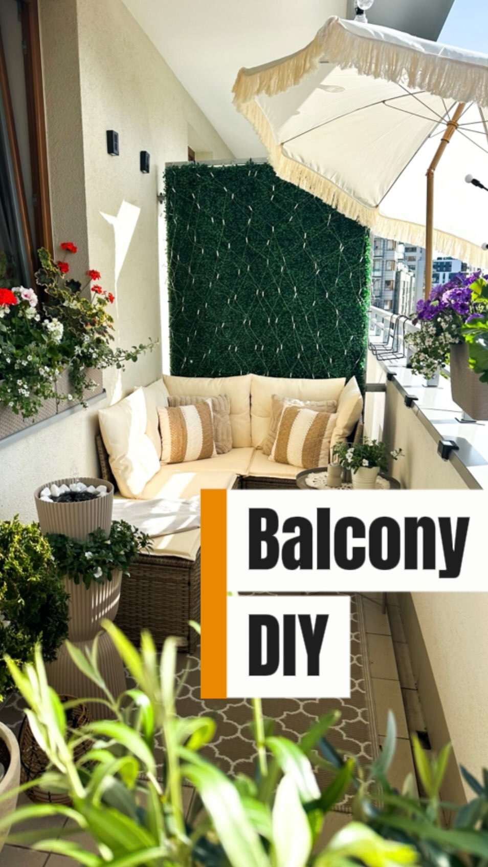 apartment balcony decor