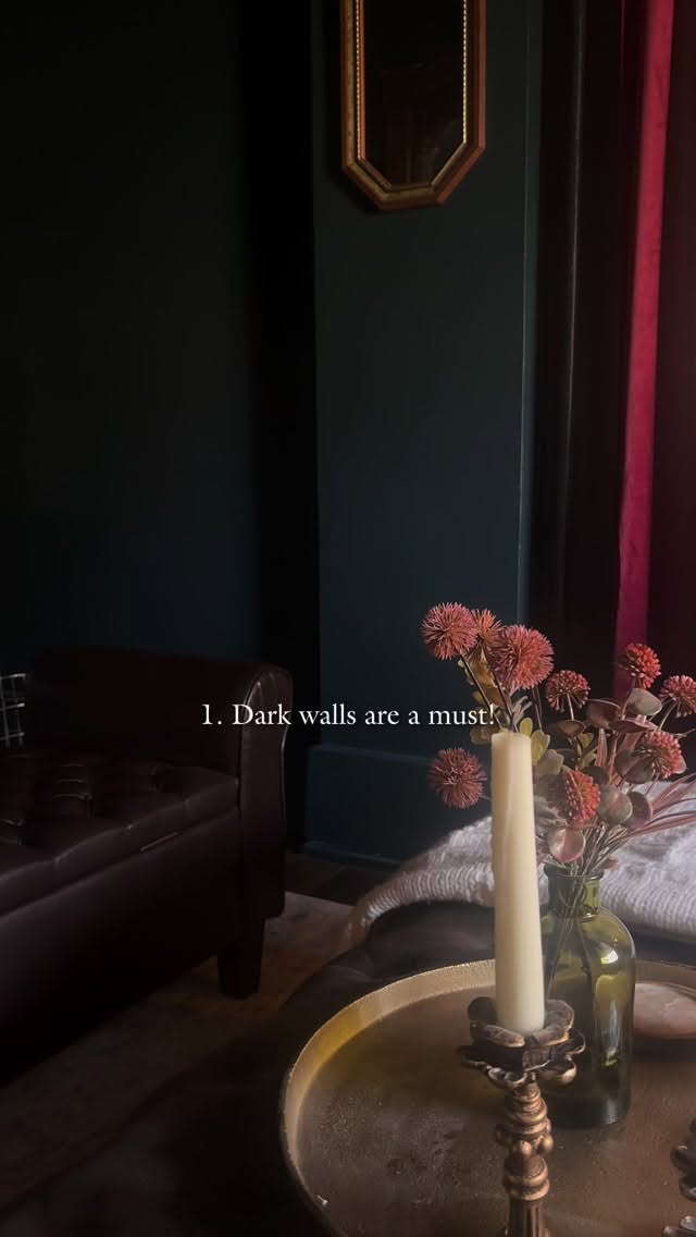 moody apartment decor