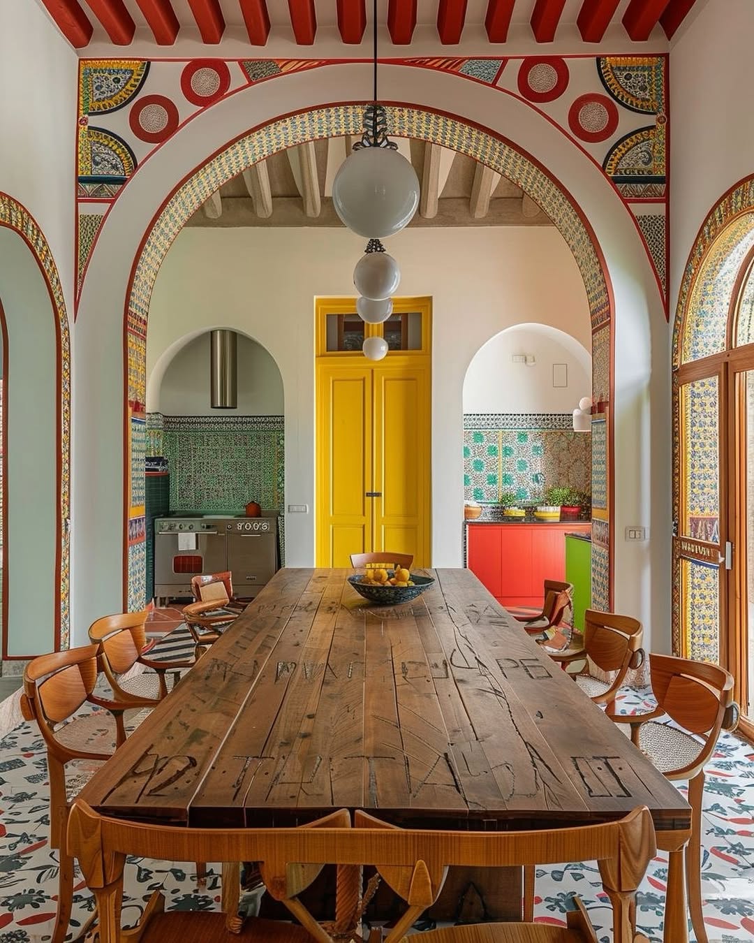 rustic dining room decor