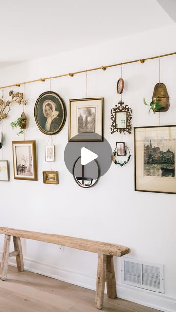 dining room gallery wall
