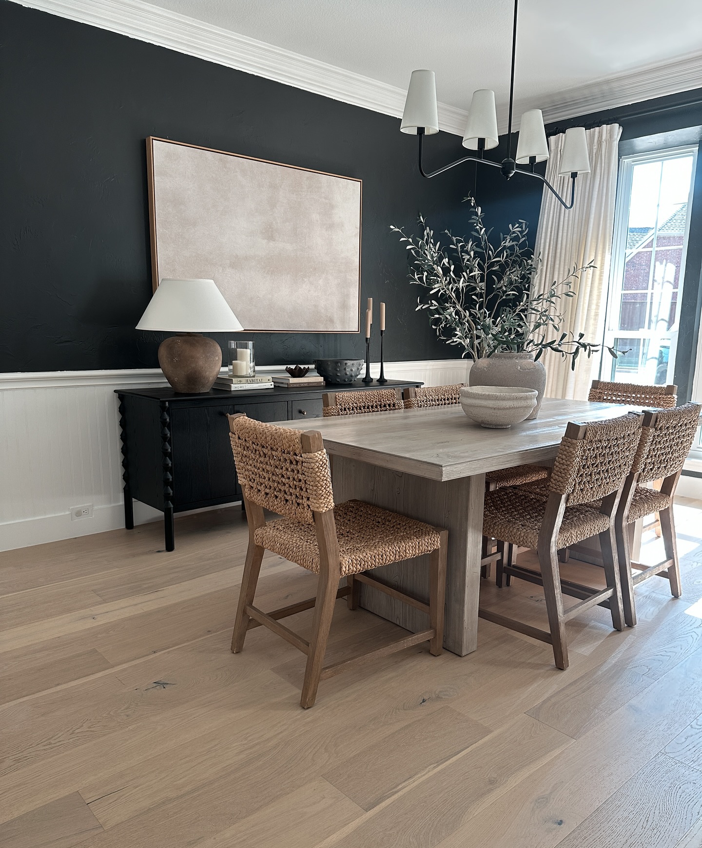 dining room sideboard decor