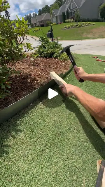 diy garden edging