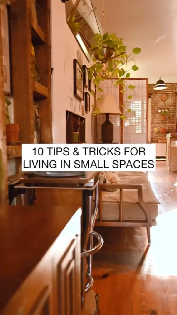 small space apartment hacks