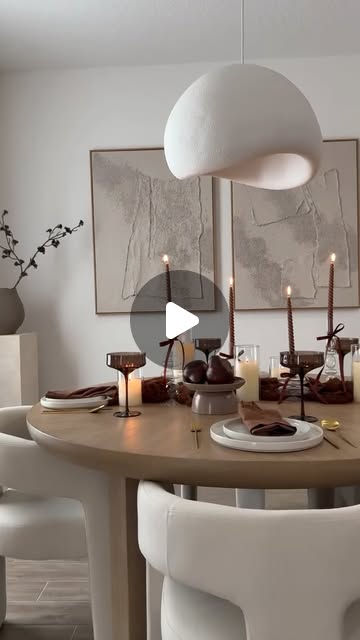 dining room table setting ideas