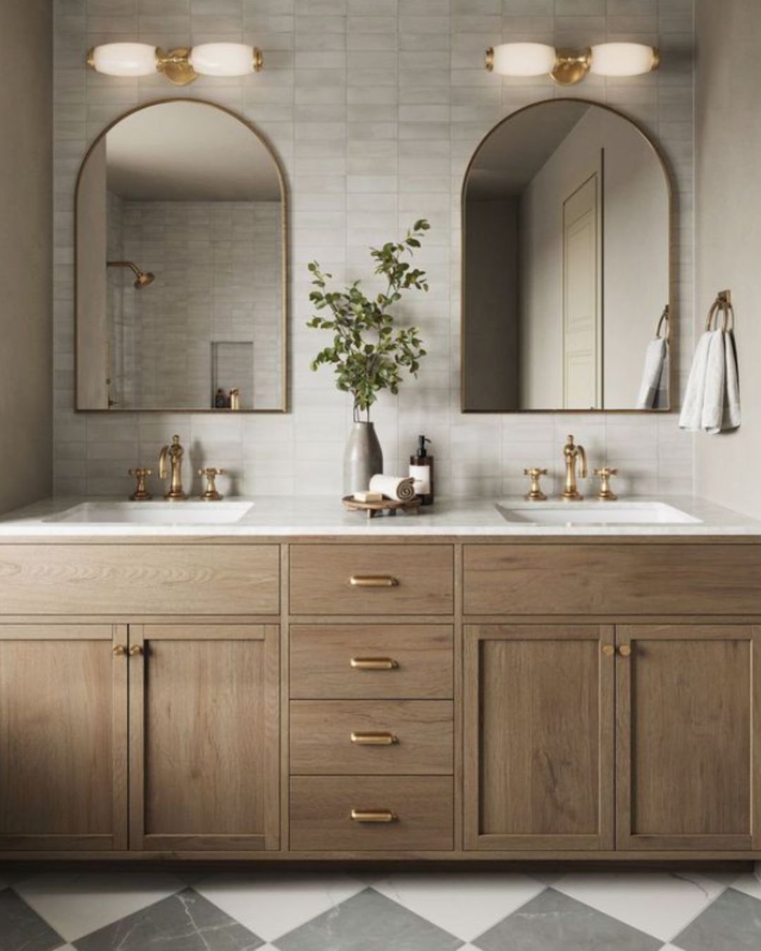 chic bathroom decor