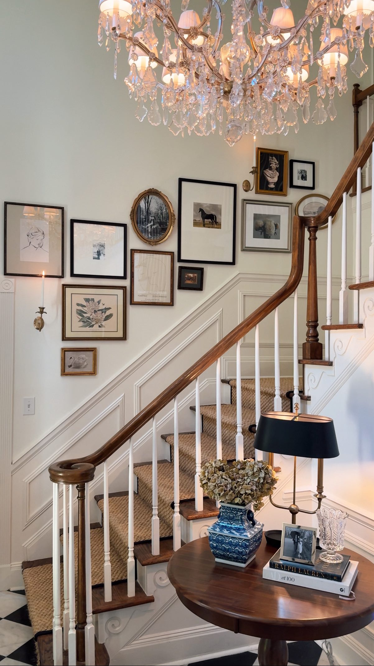 dining room gallery wall