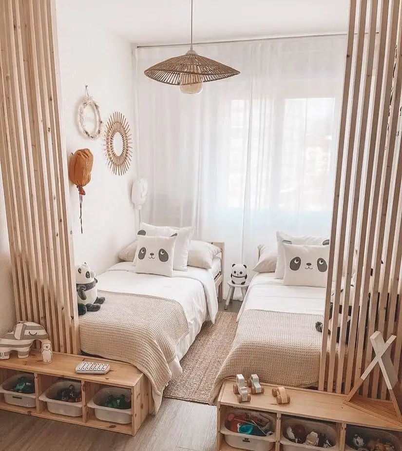 scandinavian kids room