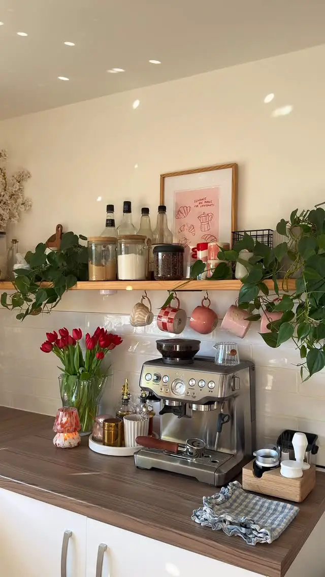 apartment coffee station