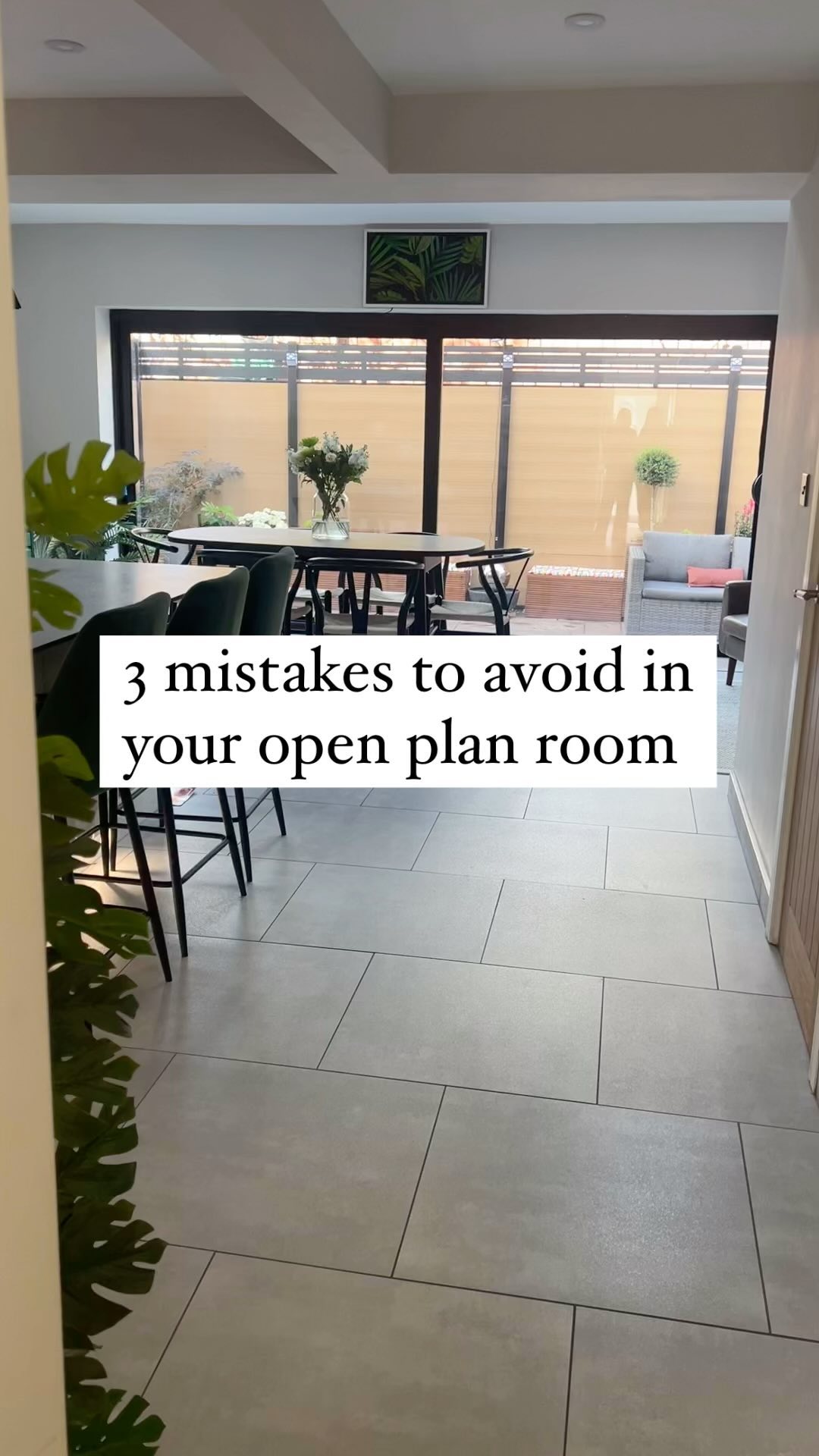 family friendly dining room