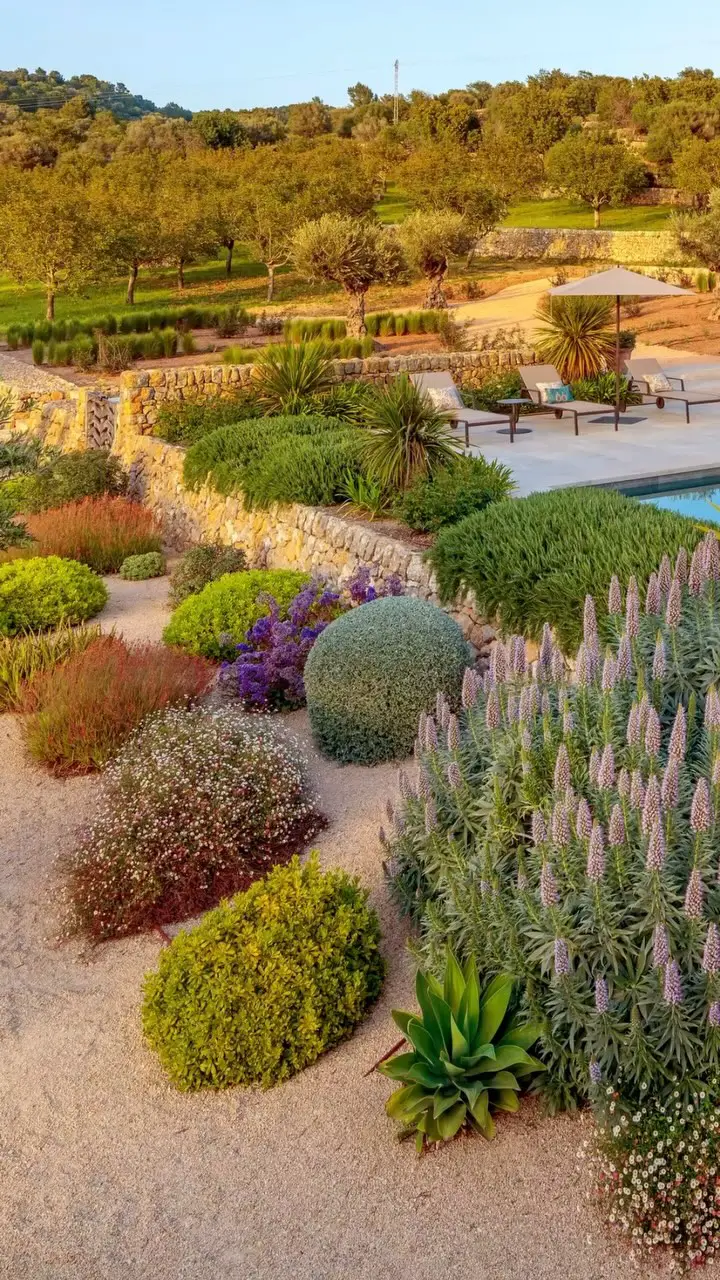 18 Drought Tolerant Garden Ideas With 18 Gorgeous Images For A Stylish Low-Water Yard 5 drought tolerant garden ideas