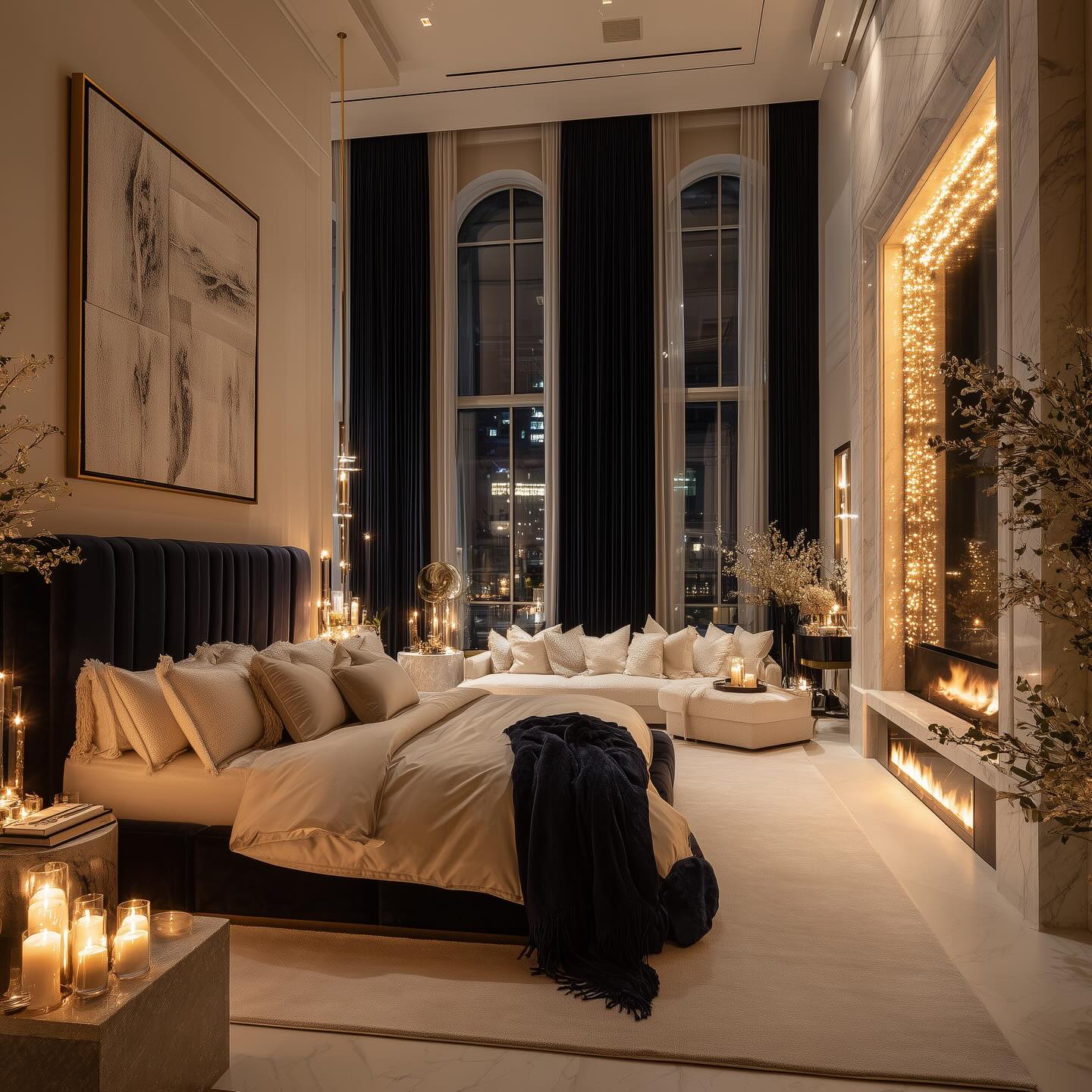 luxury bedroom decor