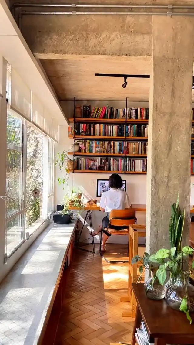 plant filled apartment