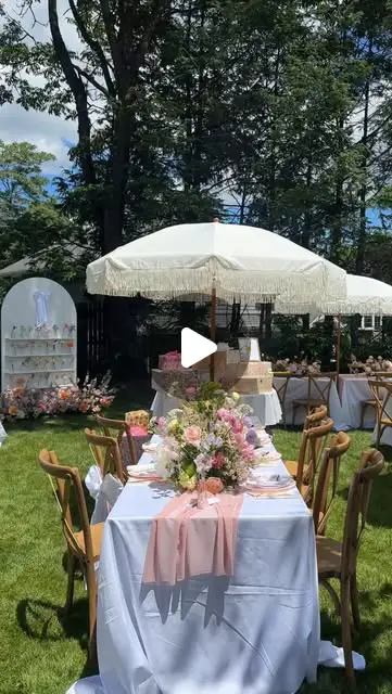 garden party decor