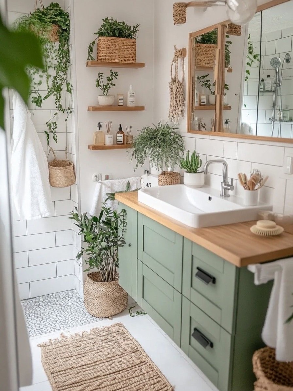 13 Dreamy Boho Bathroom Decor Ideas To Copy At Home (With 13 Inspiring Images) 2 boho bathroom decor